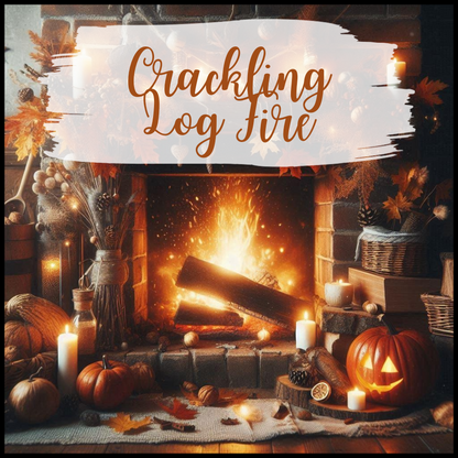 Crackling Log Fire