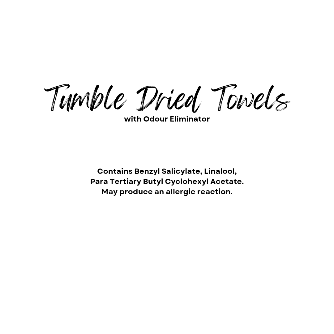 Tumble Dried Towels